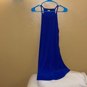 Cute tank top flowy dress